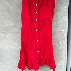 Zara button down mini dress, size XS.